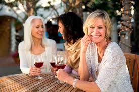 women and wine